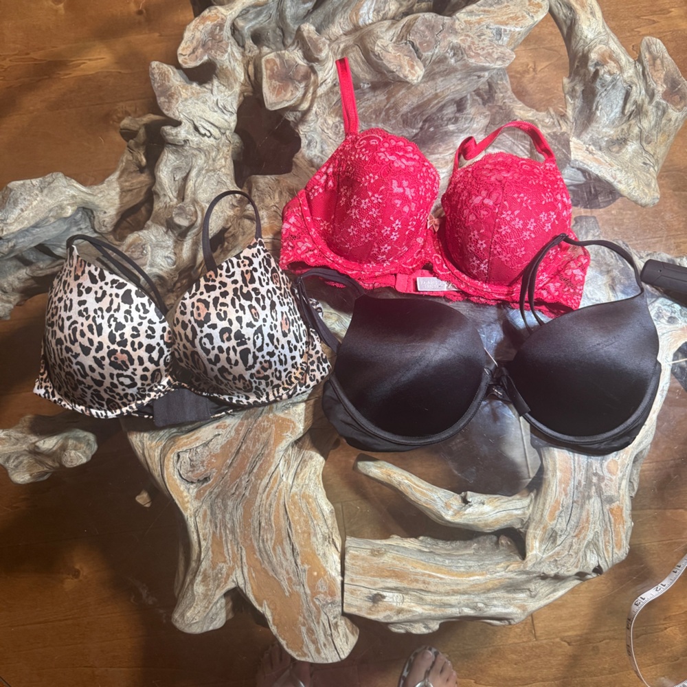 Victoria's Secret Trio push up and t shirt bra